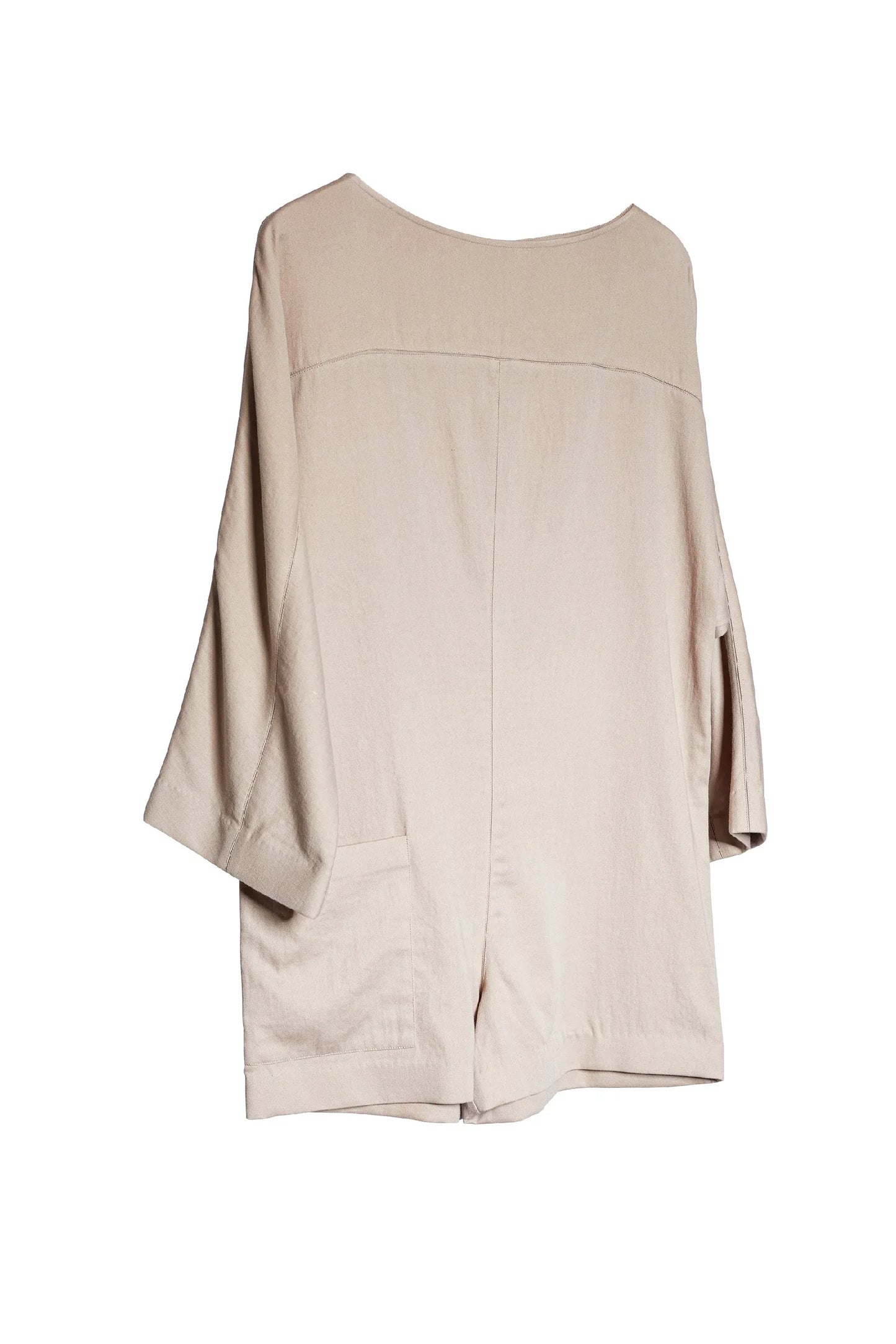 Utility-inspired playsuit product ghost view - Anjum Khan