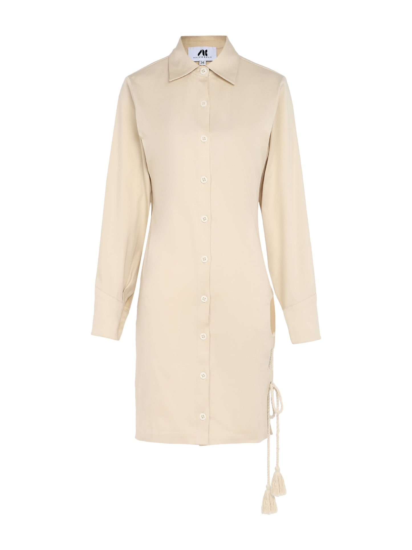 Product view of Classic Cutout Shirt Dress