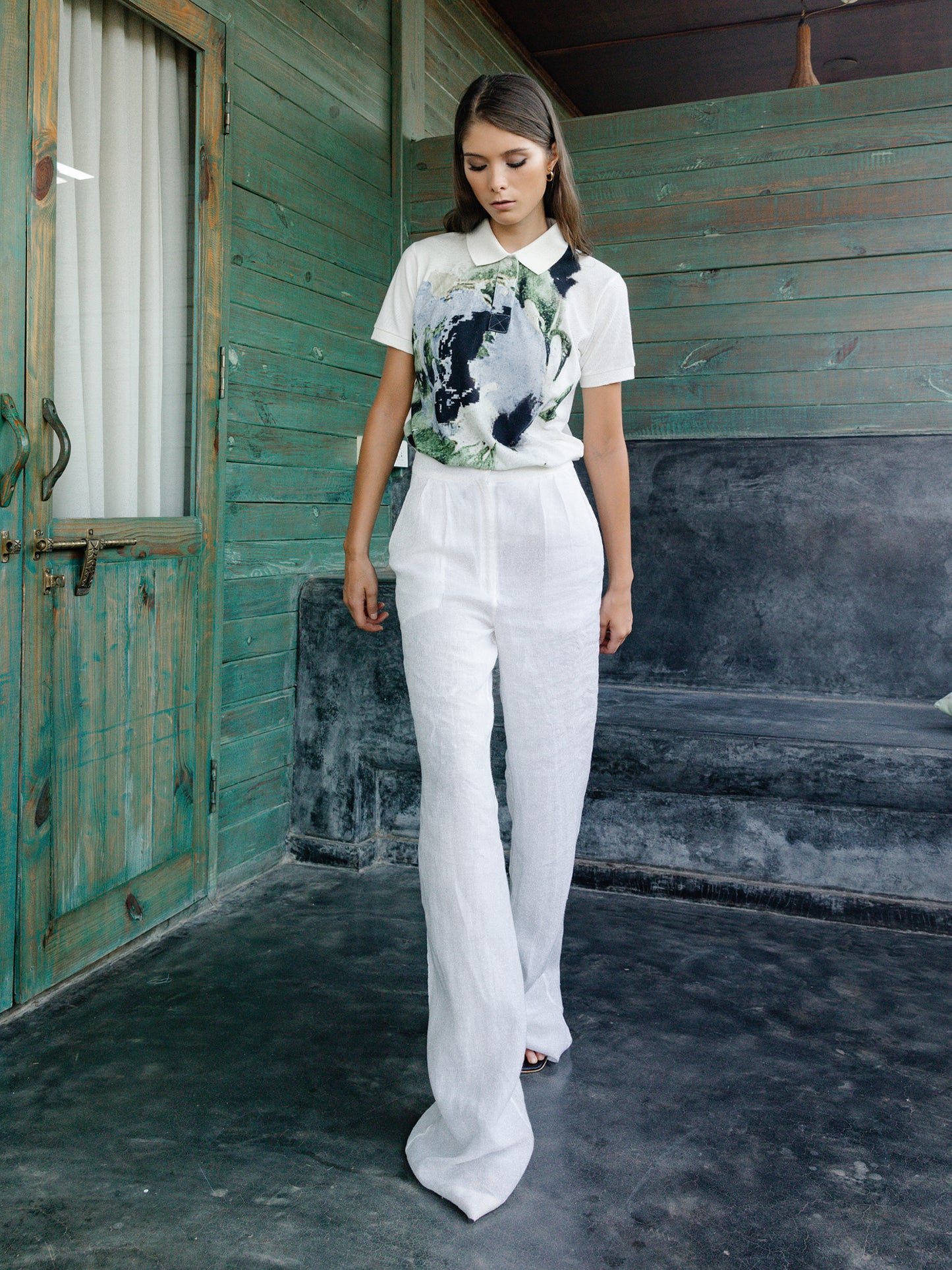 White Linen Pants