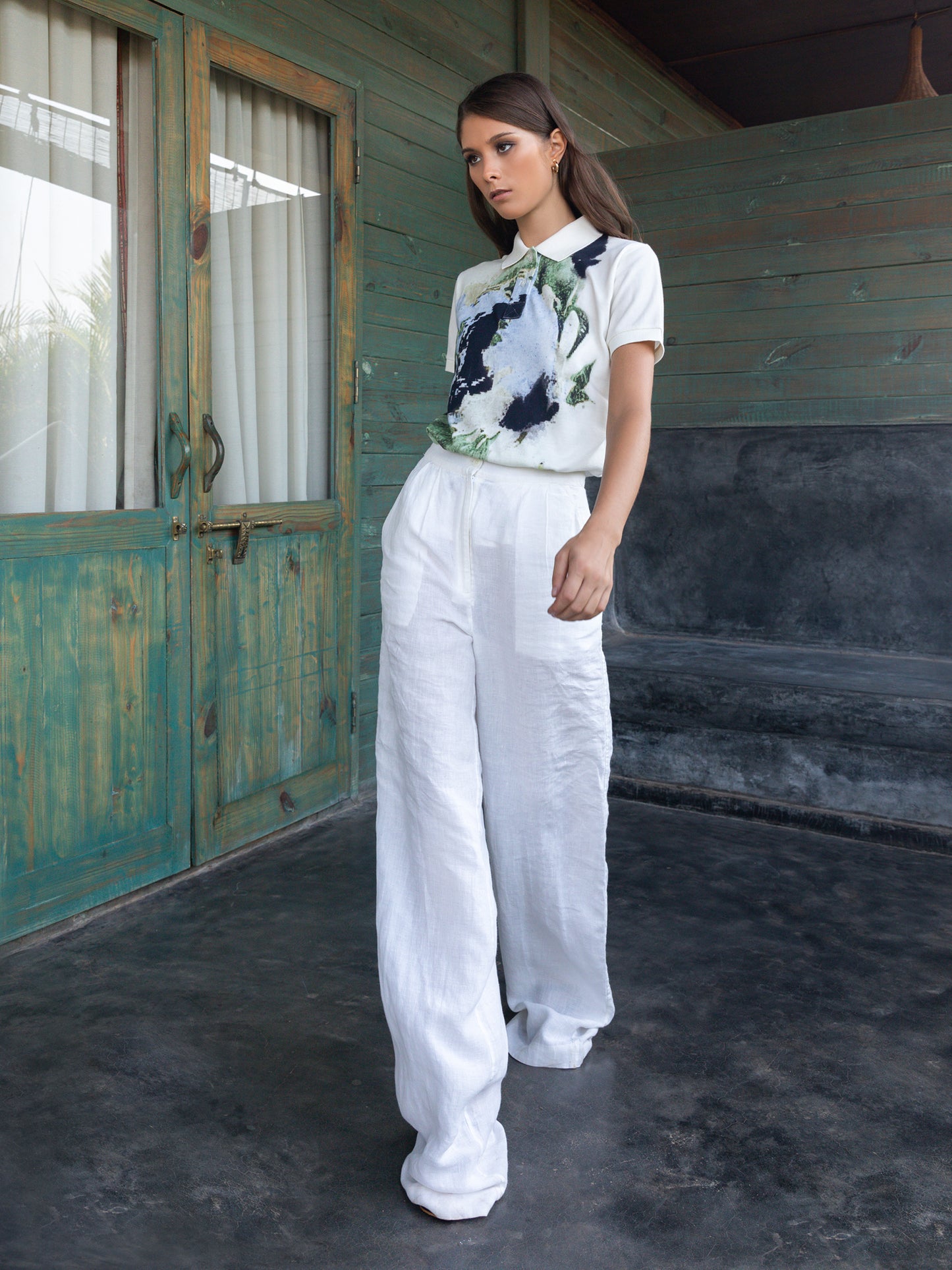 White Linen Pants