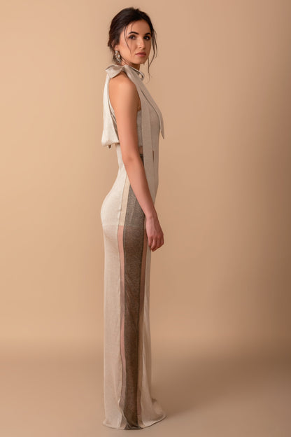 Striped Knit Bodycon dress