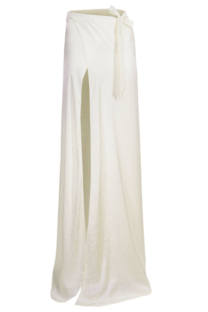 The Bow-Tie Draped Skirt