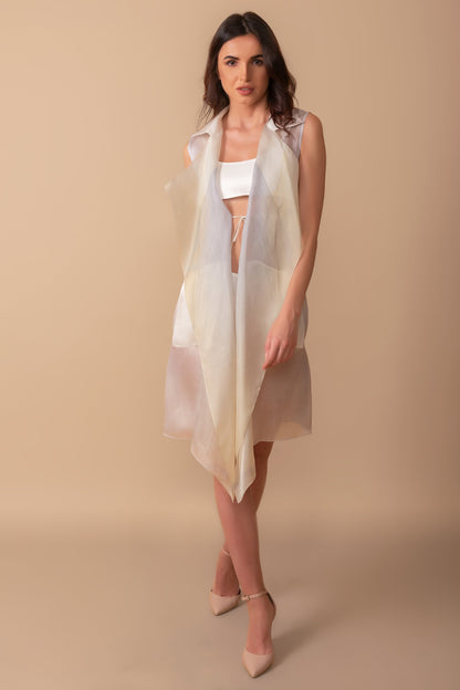  Silk-Organza Trench Coat 