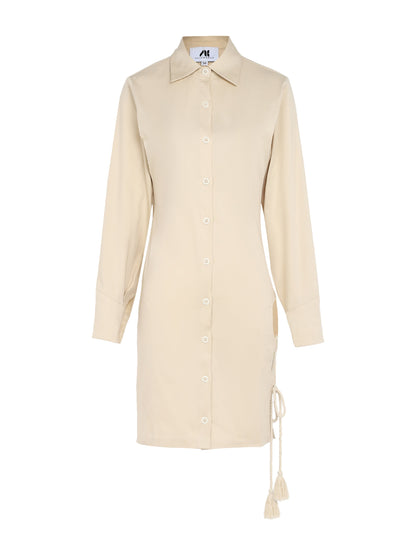 Product view of Classic Cutout Shirt Dress